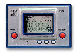 Fire - Game and Watch game by Nintendo