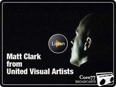 Matt Clark from UVA at Core77 Broadcasts