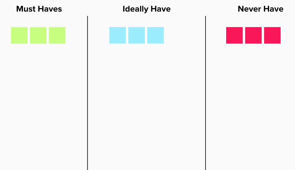 Three Column Filter