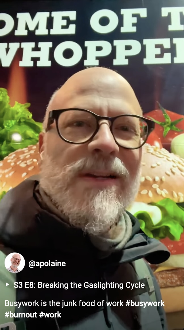 Busywork is junk food