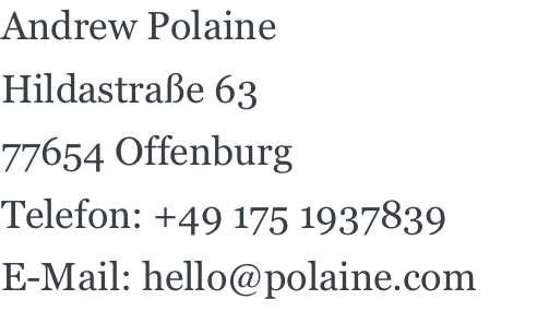address