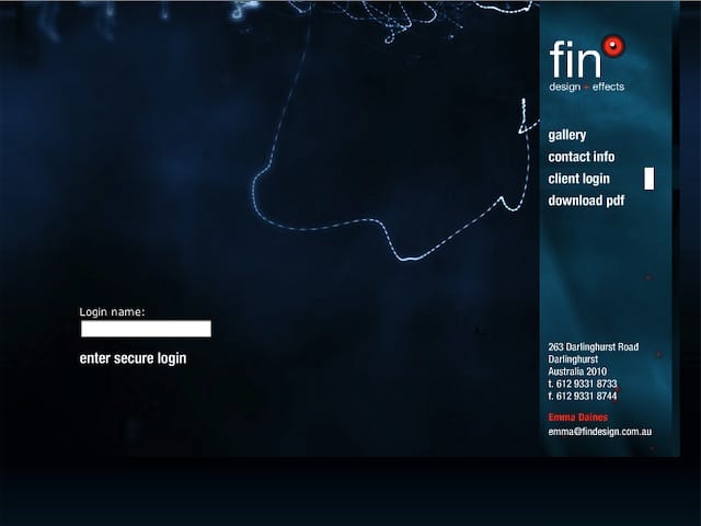 Fin Design - Client Login