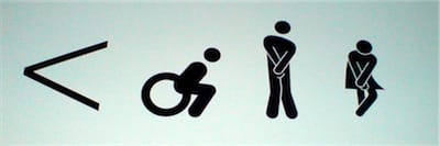 Toilet Signs by O Street